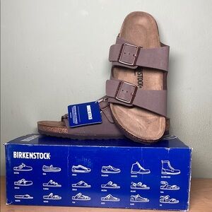 Birkenstock Arizona Mocca Sandals size 9-9.5 (40) Med/Narrow New in box with tag